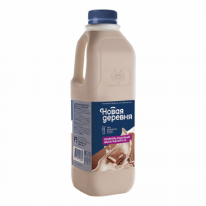 Коктейль молочный Новая деревня шоколад 2,5% 1л канистра