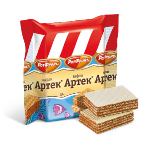 Вафли Рот Фронт Артек, 75г