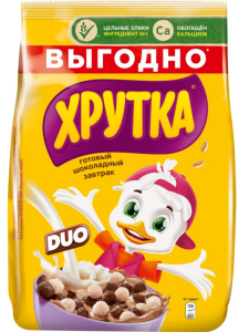 Готовые завтраки ДУО Шарики Нестле Хрутка 230г