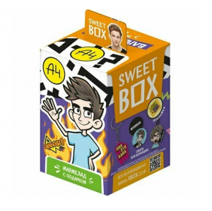 Свитбокс с мармеладом и игрушкой Влад А4  10г