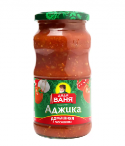 Аджика домашняя с чесноком ТМ Дядя Ваня 460 г