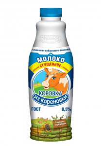 Молоко сгущенное "Коровка из кореновки" 8,5% 1,250 бут.