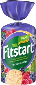 Хлебцы Fitstart лесные ягоды 100г
