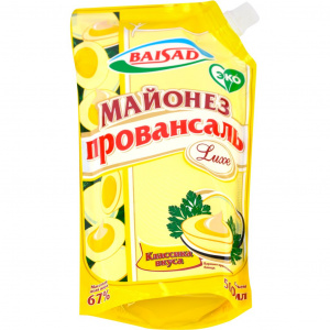 Майонез Байсад Провансаль 67% 500 г