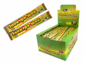 Жевательная конфета Электрошок Арбуз 20г