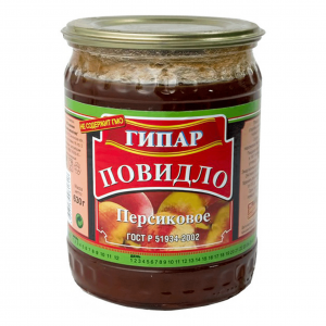 Повидло "Гипар" Персиковое 630г