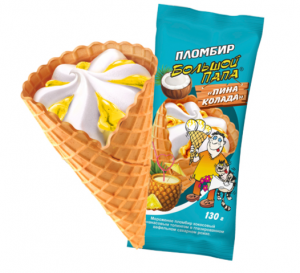 Большой Папа Пина колада  130г