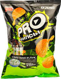 Чипсы Про картофельные Сметана и лук 150г