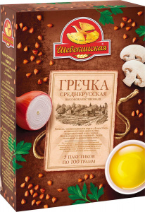 Крупа гречка ядрица Шебекинская 5п*100г 500г