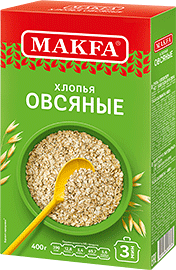 Хлопья овсяные Макфа 400г