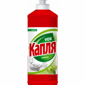 Средство для мытья посуды Капля яблоко 450мл