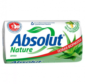 Антибактериальное туалетное Абсолют алоэ 90 г.