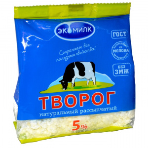 Творог Экомилк 5% 180г