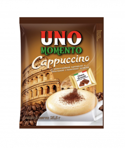 Капучино c шоколадной крошкой Uno Momento 25г