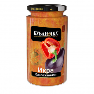 Икра баклажанная Кубаночка 500г