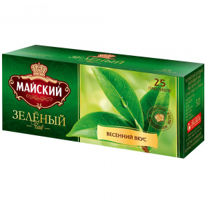 Чай Майский зеленый 25 пак.
