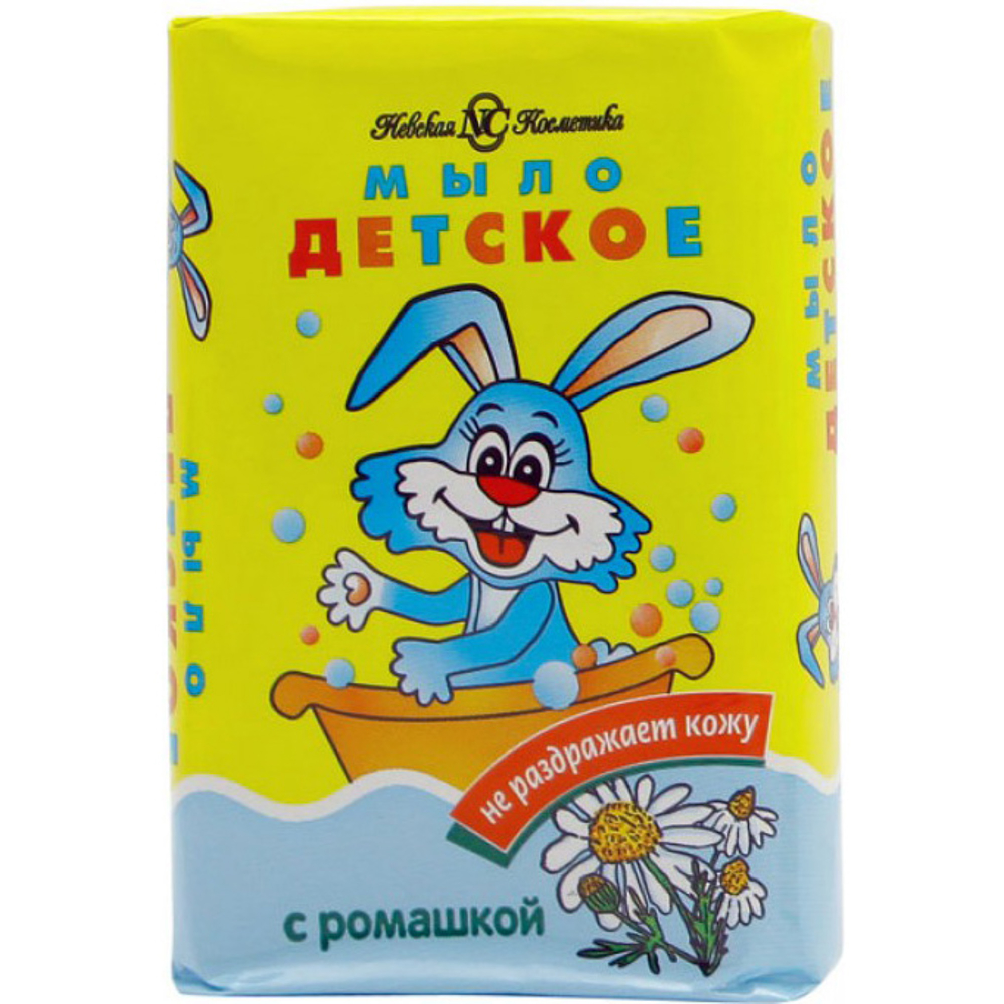 Мыло детское с ромашкой 90г (Невская косметика)