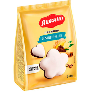 Пряники Имбирные Яшкино 350г