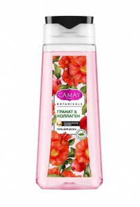 Гель для душа Camay Botanicals "Цветы граната", 250мл