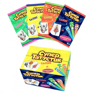 Сахарная конфета Супер татусик с переводкой картинкой 7гр