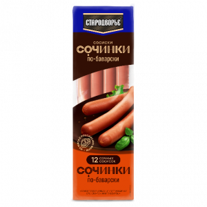 Сосиски Сочинки по-баварски 0,400гр Стародворье