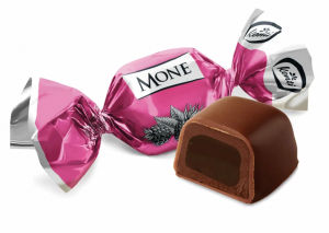Конфеты МОНЕ Трюфель с малиной 1кг