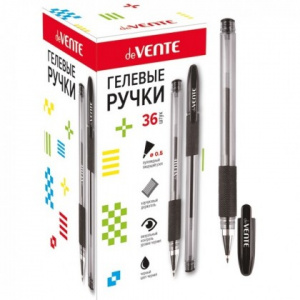 Ручка гелевая черная 0,5мм