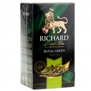 Чай Ричард зеленый байховый "Royal Green"  25 пак.