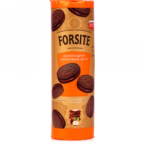 Печенье с шоколадно-ореховым вкусом Форсайт 208г