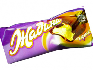 Эскимо Жадина с карамелью, 70 г.