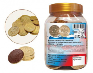 Монеты сладкие 6г