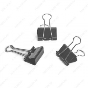 Зажимы для бумаг Клерк 14мм 1 шт.