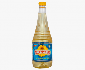 Масло подсолнечное Масленица 0,75г