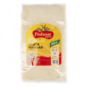 Крупа манная Родные края 800г