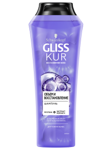 Шампунь Gliss Kur Объем и восстановление 400г