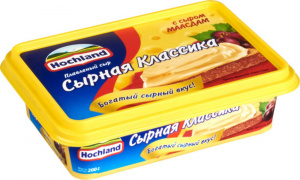 Сыр плавленый Сырная классика с сыром Мааcдам Хохланд 200г