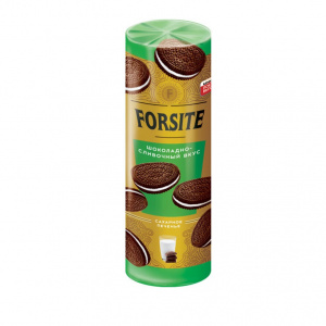 Печенье с шоколадно-сливочным вкусом Форсайт 208г