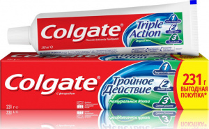 Зубная паста Колгейт Тройное действие 150мл
