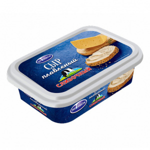 Сыр плавленый сливочный Экомилк 55% 200г