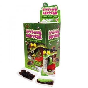 Мармелад жевательный Напугай-ка Жучки-паучки 10гр