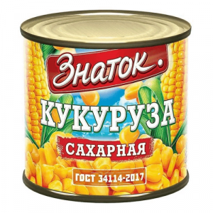 Кукуруза сахарная Знаток 425мл