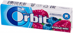 Жевательная резинка Орбит Ягодный микс