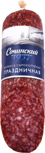 Колбаса сырокопченная Праздничная 260гр Сочи