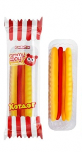 Жевательный мармелад Хот-дог 18гр