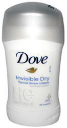 Антиперспирант-карандаш Дав Невидимый, 40 мл