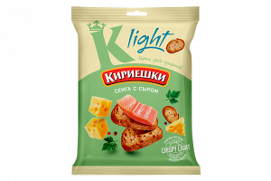 Сухарики Кириешки Лайт семга с сыром 33г