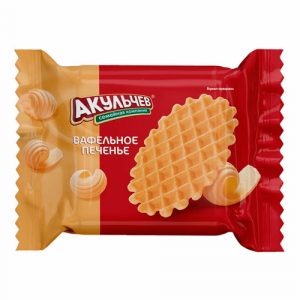 Печенье вафельное рассыпчатое Акульчев 42г 
