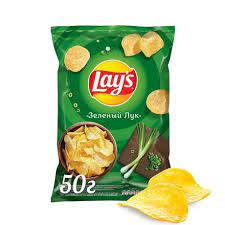 Чипсы Лейс Зеленый лук 50г