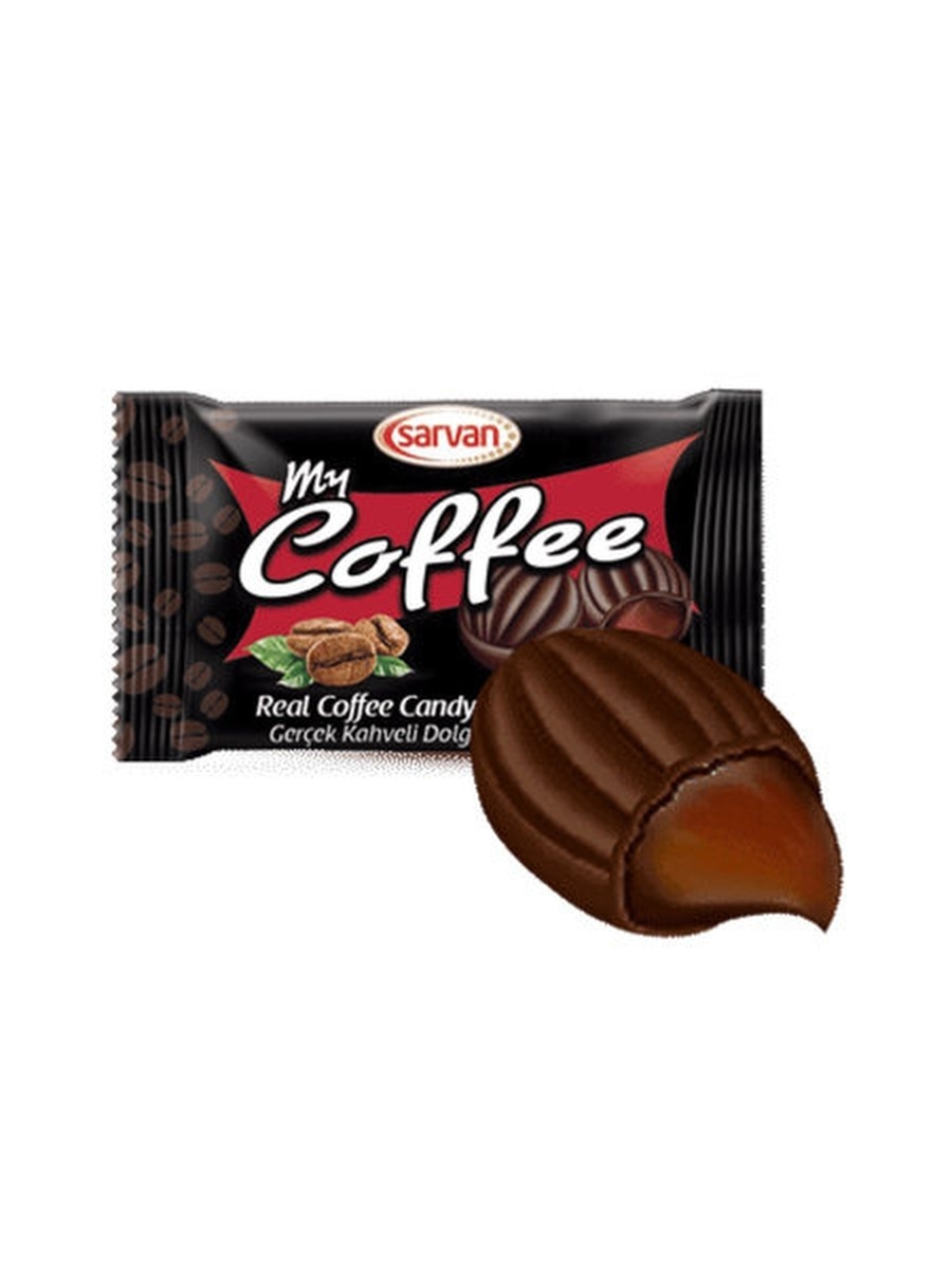 Карамель My coffee с кофейной начинкой 1кг