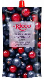 Джем Mr.Ricco Смородина, дой-пак, 300г